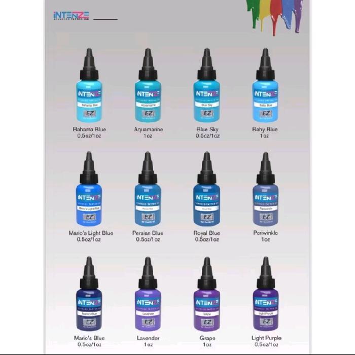 Tinta Tattoo Intenze Ink Original 1 oz (30ml)