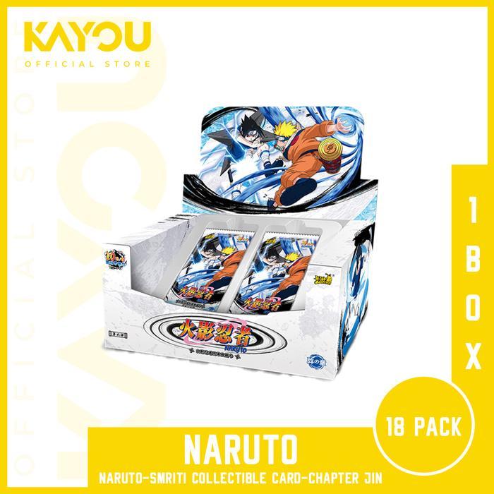 KAYOU FUN GAME ROAD TO HIT PU MR & SE Card 18 Pack Naruto Smriti Collectible Card Chapter Jin