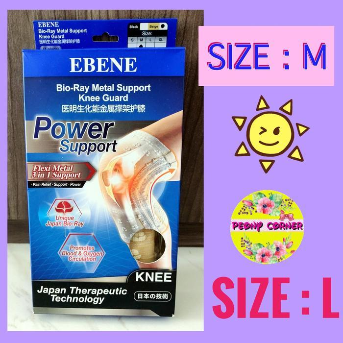 JUAL EBENE Bio Ray Metal Support Knee Guard