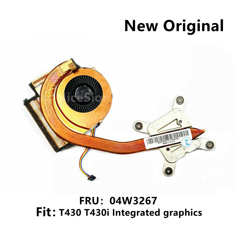 New Original For Laptop Lenovo Thinkpad T430 T430i CPU Cooling Fan Radiator Heatsink GPU 04W3267