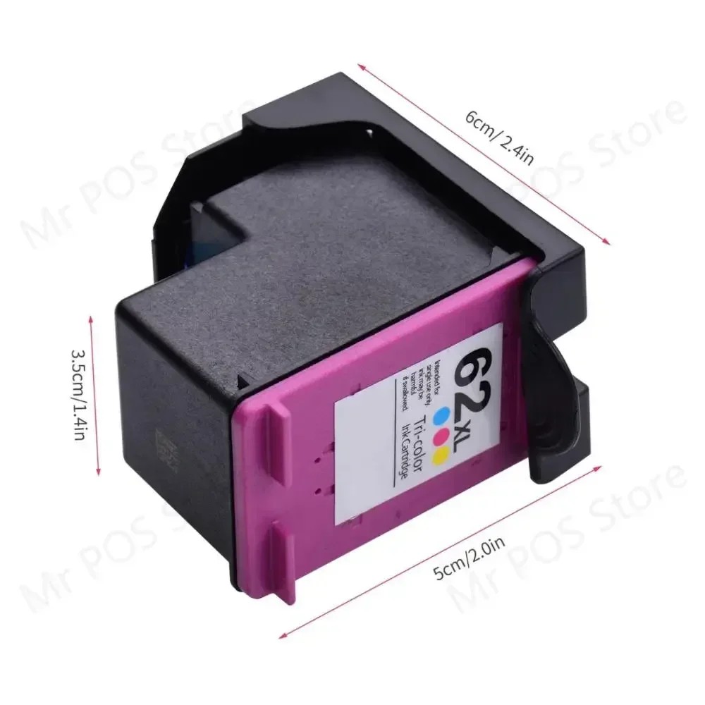 Original Kongten Mbrush Mini Color Printer Cartridge-Black/Brown Ink Replacement for Handheld