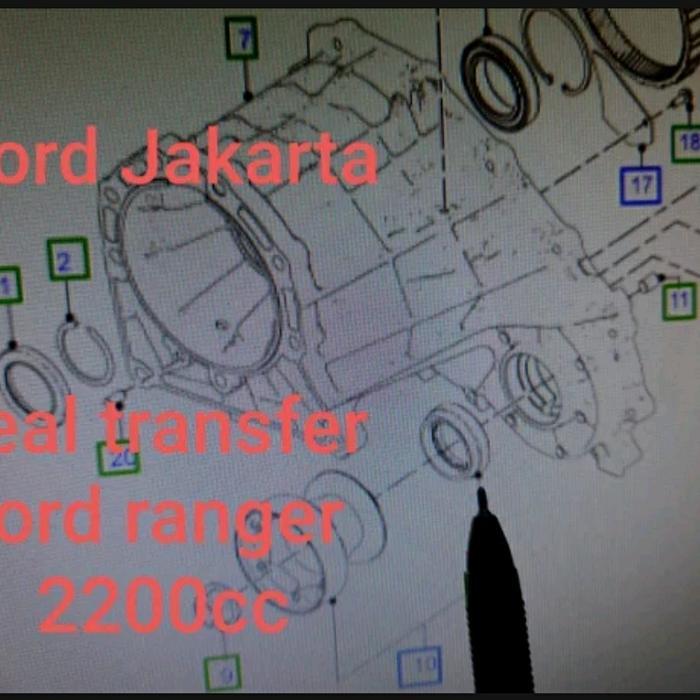 Seal Transfer Case Ford Ranger 2200Cc Seal Ranger T6 Transfer Case