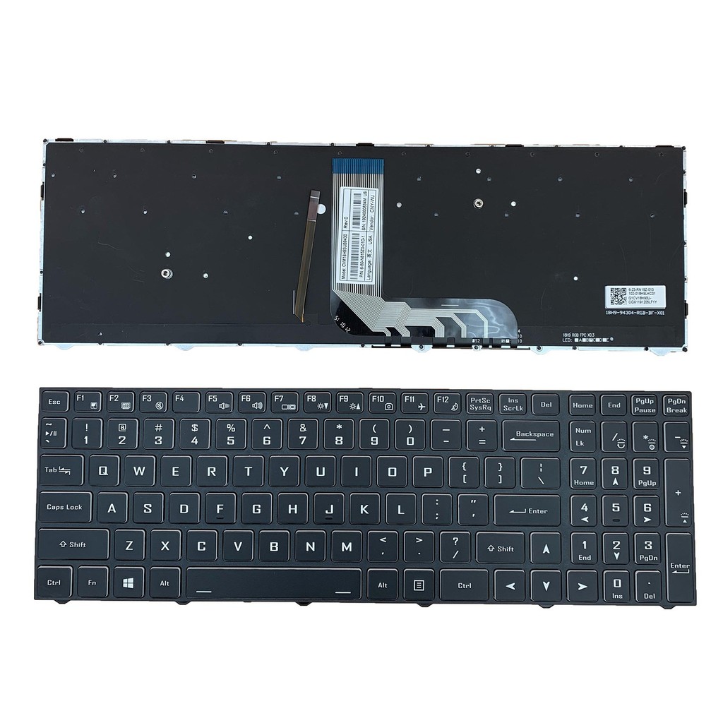 US RU Laptop Keyboard for GIGABYTE Gaming G5 KC G7 KC A5 K1 AORUS RC45 CVM18H93US9430