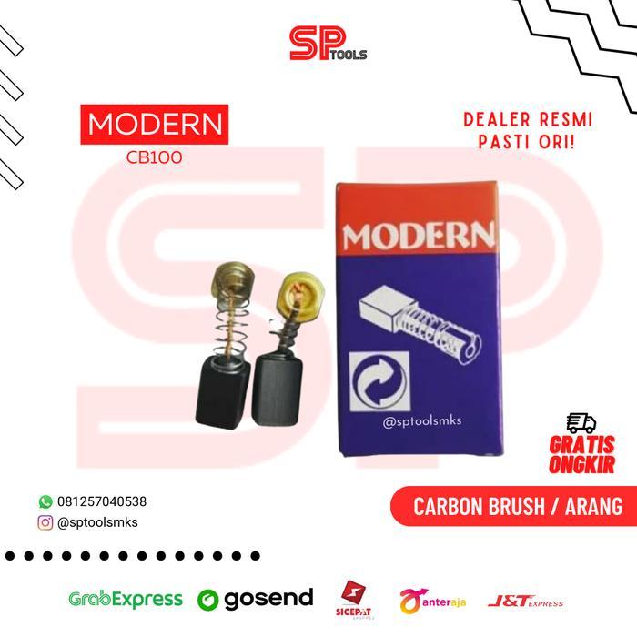 CARBON BRUSH / SPUL / COL / ARANG BOSTEL CB100 CB 100 CB-100 MODERN
