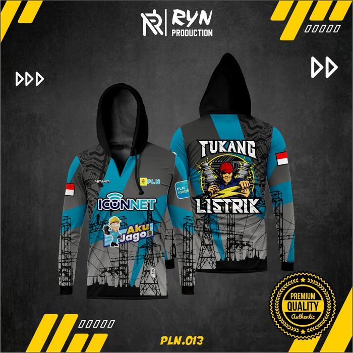 Premium JERSEY PLN/JERSEY PLN BERKERAH/JERSEY PLN FULL PRINTING -013 MERAH