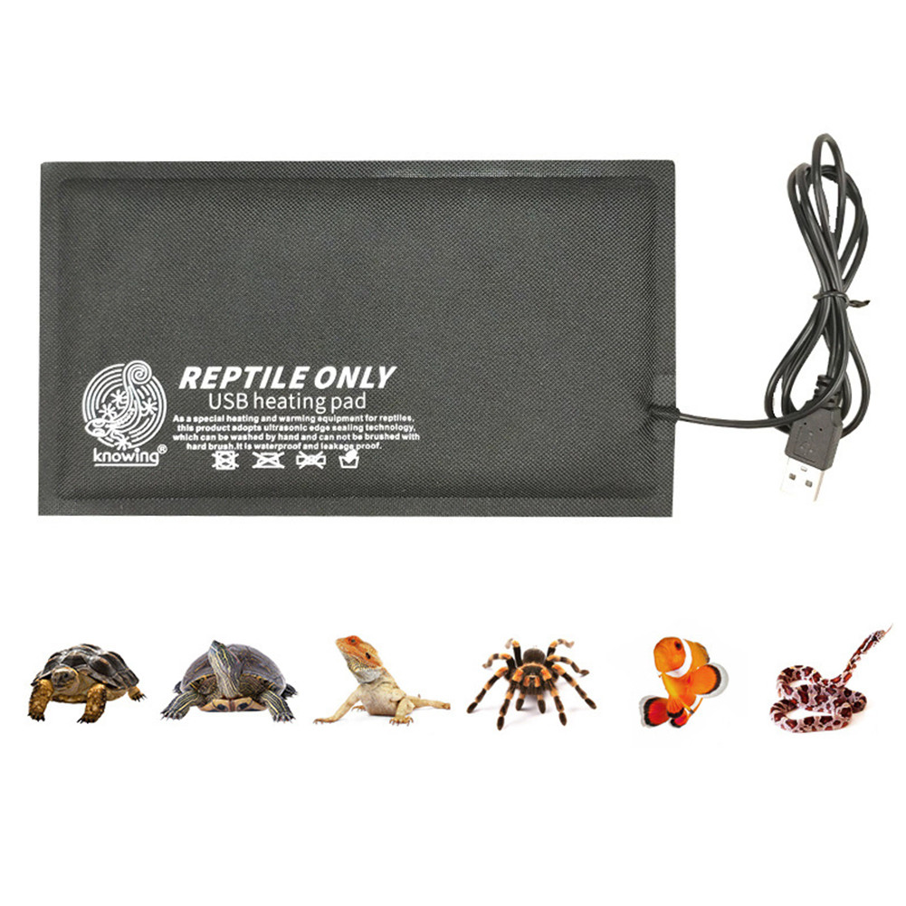 USB Interface Carbon Fiber Heating Pad Reptile Pet Autumn Winter Heating Pad Washable Heating Sheet