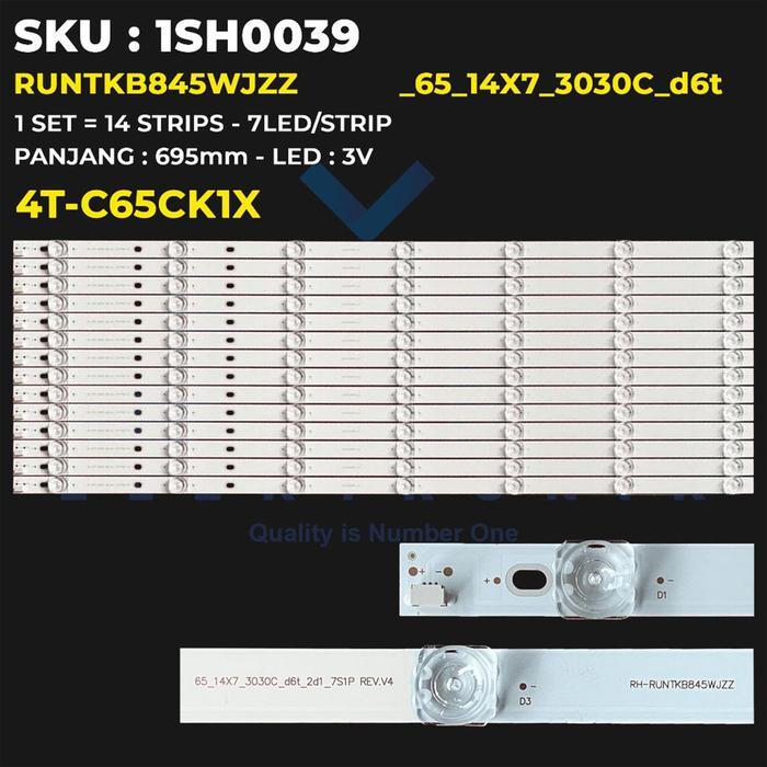 Backlight TV 65 Inch 4T-C65CK1X RUNTKB845WJZZ _65_14X7_3030C_d6t