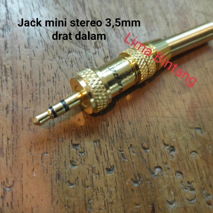 Jack Mini Stereo 3,5Mm Drat Dalam Terlaris