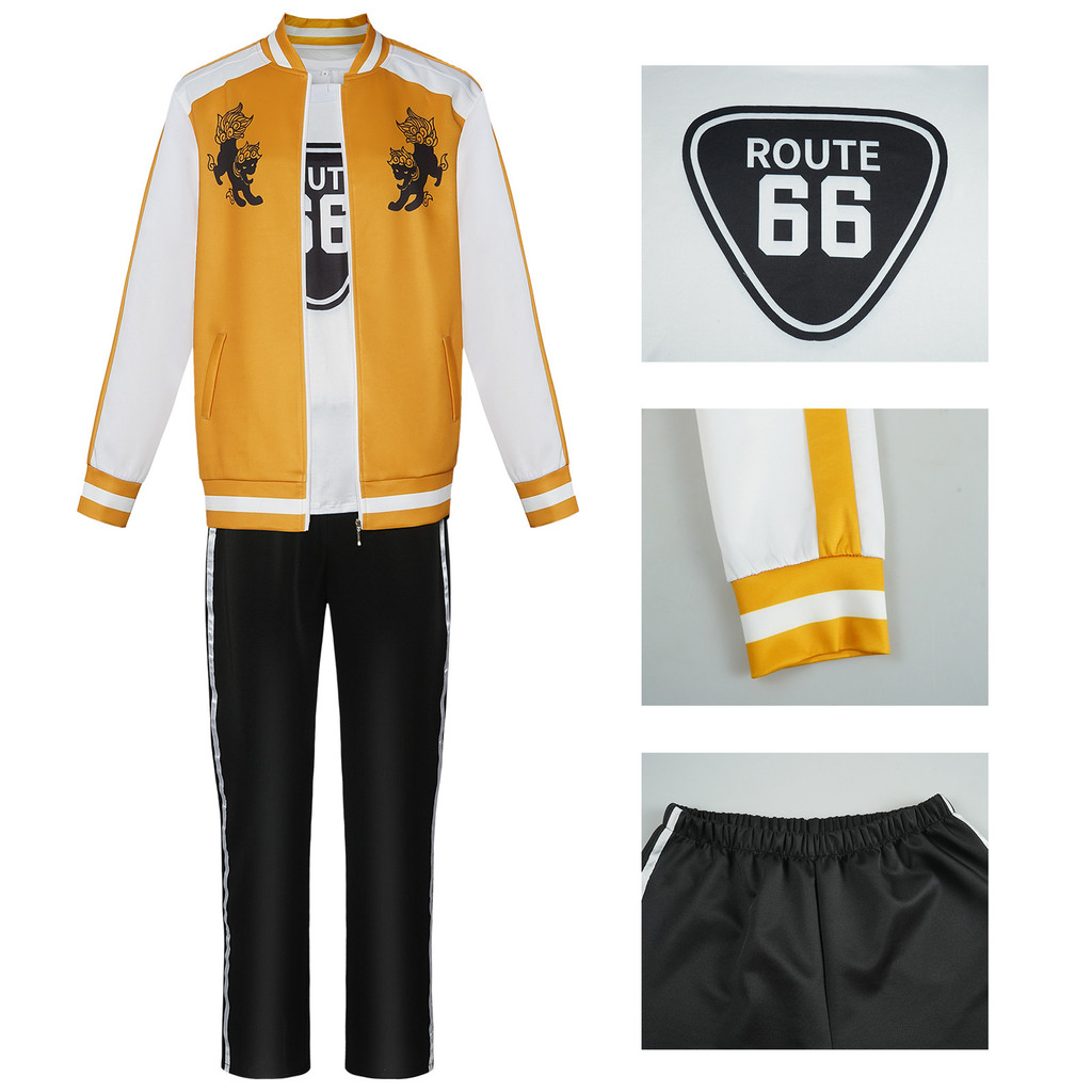 ANIME JO TOGAME COSPLAY WIND BREAKER COSPLAY COSTUME SHISHITOREN SCHOOL UNIFORM CHOJI TOMIYAMA