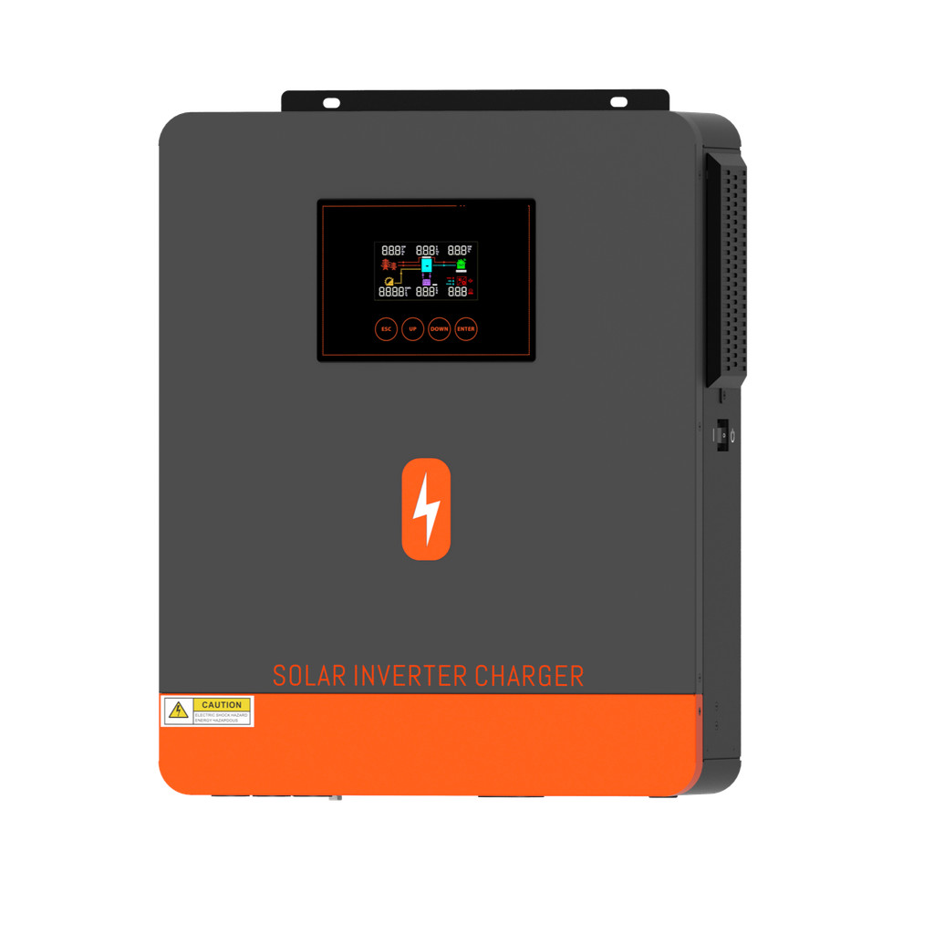 PowMr Solar Inverter Power 220V Solar Charger Inverter 6.2KW 48V Pure Sine Wave Hybrid Solar Inverte