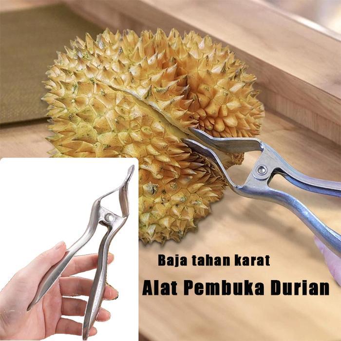 Tang Pengupas Durian Stainless Alat Pembuka Durian Alat Pemecah Kulit Durian