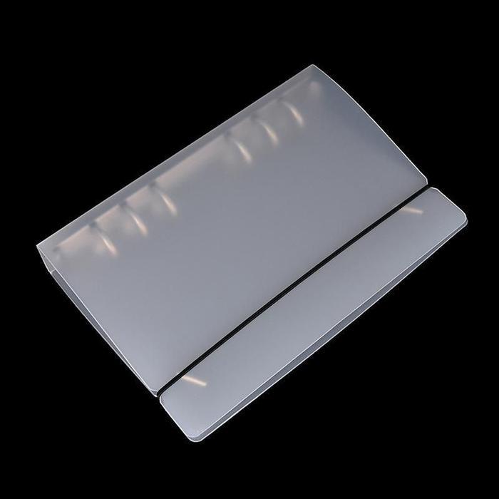A5 A6 Binder 6 Ring Bahan PP Frost Mika Tebal