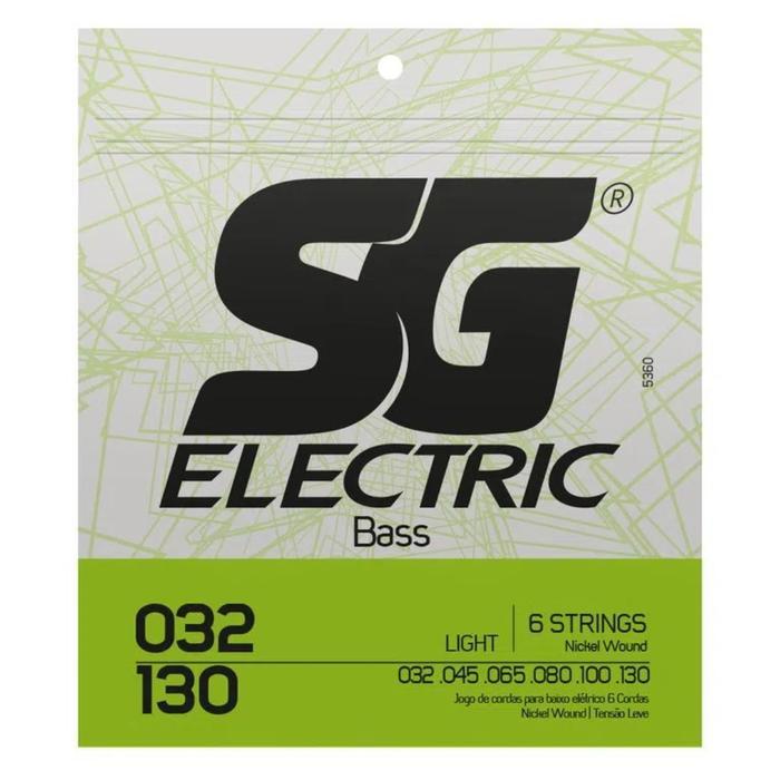 Senar Bass Elektrik Sg Nickel Wound 6 String 5360