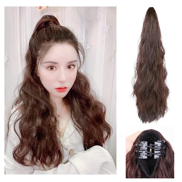 RSW HAIR CLIP PONI PONY TAIL PONITAIL KOREA MERMAID 01 JEPIT CLIP ON