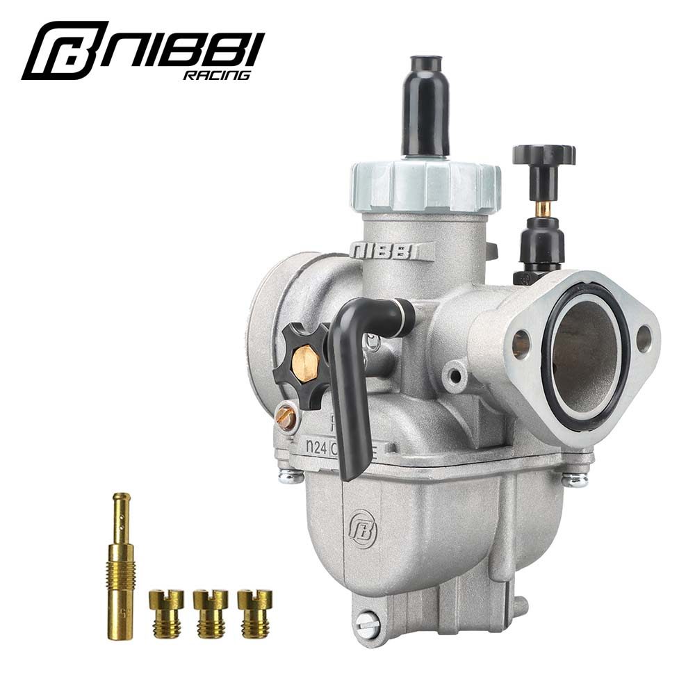 NIBBI 2T 4T Carburetor PE19/22/24/26/28mm Flange Motorcycle Engine