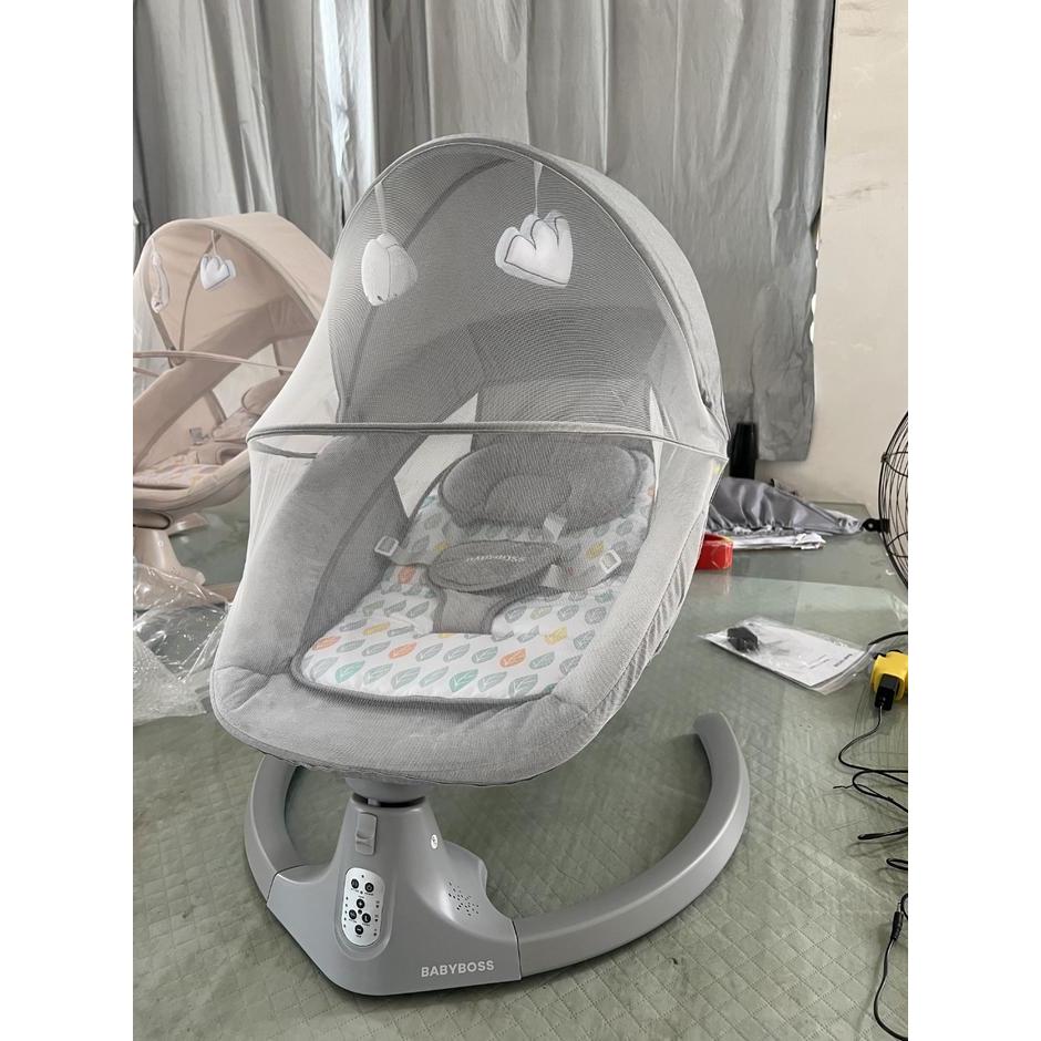 BABYBOSS BS-806 Ayunan Bayi Automatic Baby Swinger Chair Swing Bed