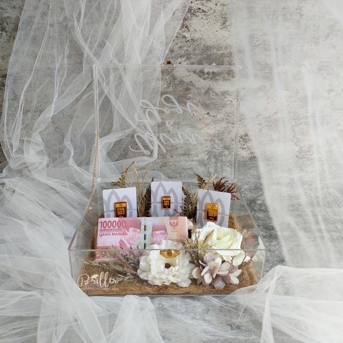 Mahar Box Perhiasan, Logam Mulia/Kotak Mahar Pernikahan - Esm