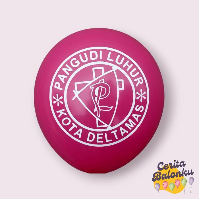 Cerita Balonku Balon Sablon Custom Logo Star Pangudi Luhur Kota Deltamas untuk Event dan Party
