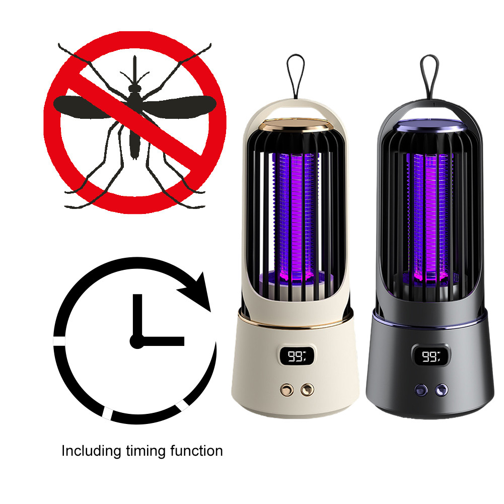 Mosquito Killer Lamp Electric Bug Zapper Portable Mosquito Killing Lamp Rechargeable Mosquito