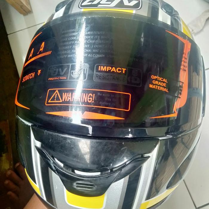 custom flat fisor untuk agv gp1 -agv tbh-ink racer