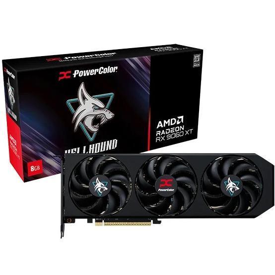 POWERCOLOR HELLHOUND AMD RADEON RX 9060 XT / RX 9060XT 8GB GDDR6 RX9060XT 8G-L/OC