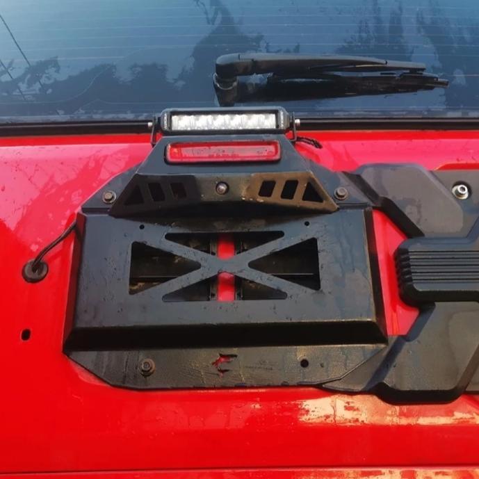 Cover Penutup Bekas Ban Serep Belakang Rubicon Jk/Jl