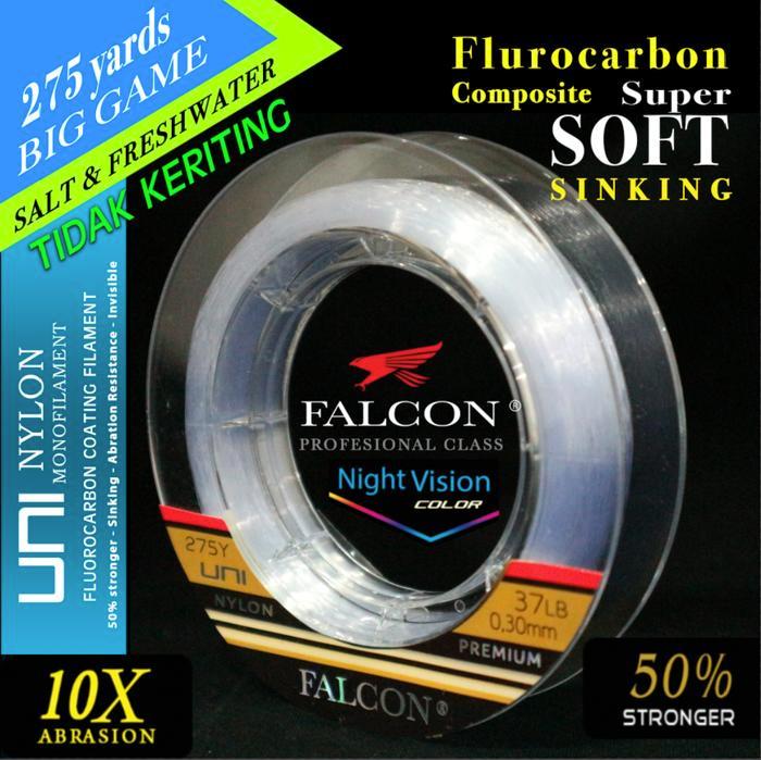 Senar Pancing Falcon Uni 275 yards White NV