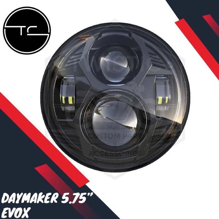 Daymaker 5.75" Inch Spider Evox Lampu Led Motor Harley Benelli