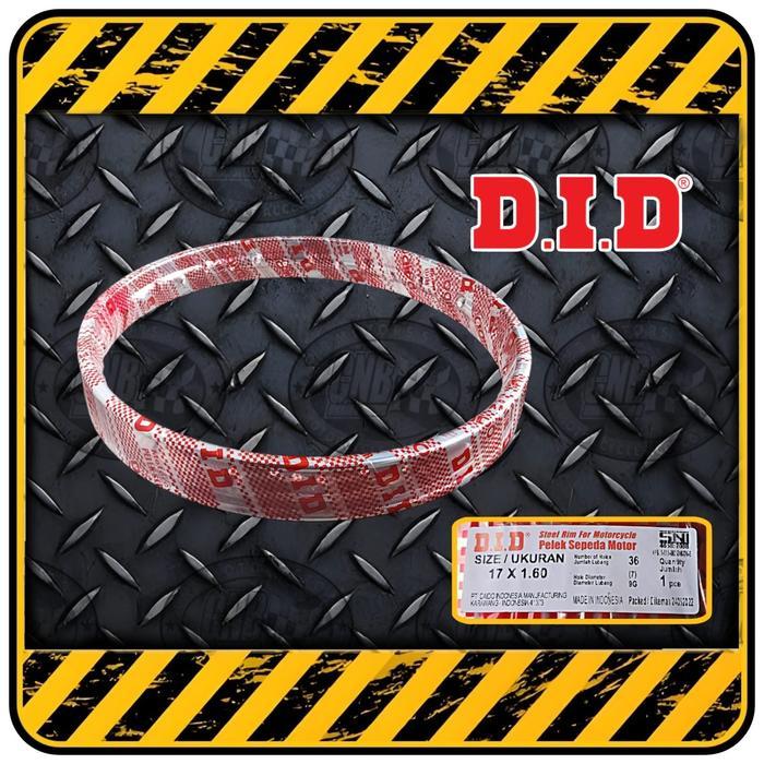 Velg Besi Standart Motor Ring 17 Lebar 160 By Did Daido ( Chrome )