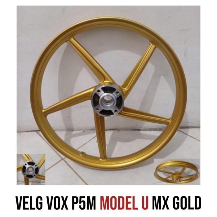 Velg Racing Vox Palang 5 Model U Jupiter Mx Gold