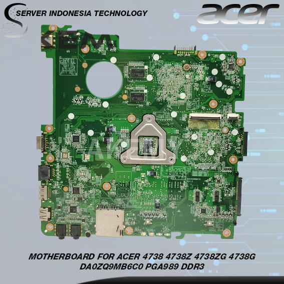 MOTHERBOARD FOR ACER 4738 4738Z 4738ZG 4738G DA0ZQ9MB6C0 PGA989 DDR3