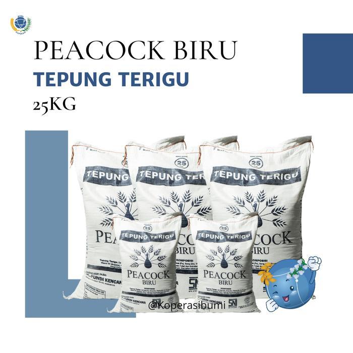 Tepung Terigu Peacock 1 Karung 25 Kg