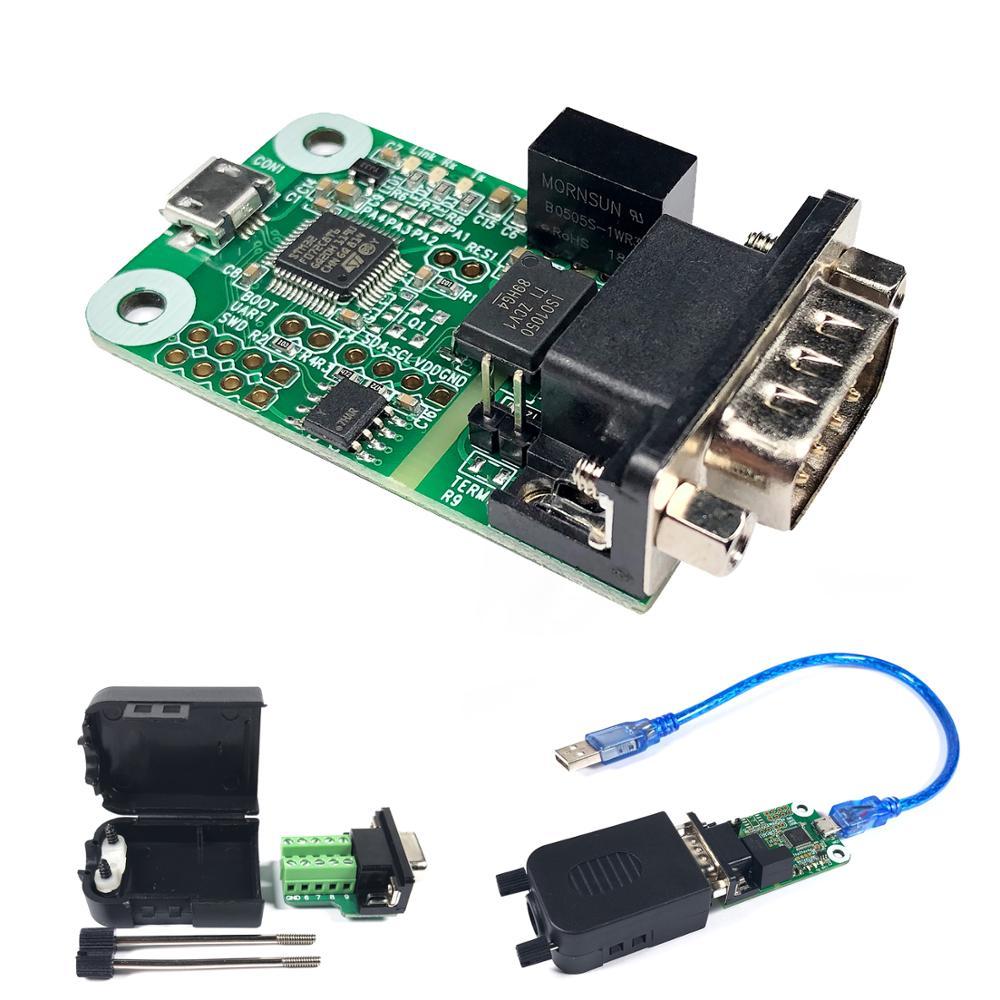 Baru USB to CAN Converter Module for Raspberry Pi4/Pi3B+/Pi3/Pi Zero(W)/Jetson Nano/Tinker Board sup