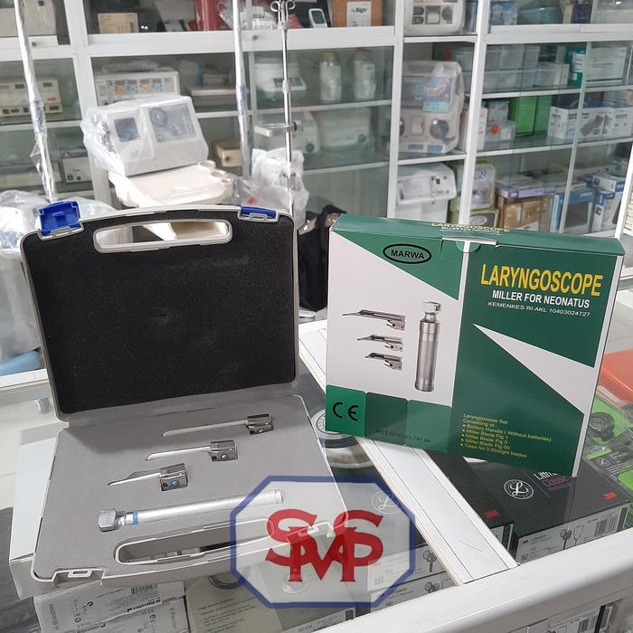TEREMURAHTERLARIS READY SILAHKAN DIORDER LARYNGOSCOPE NEONATUS MARWA / LARYNGOSCOPE BAYI