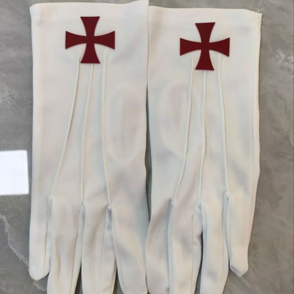 TC 10 Pairs High-quality Masonic regalia accessories, Knights Templar, Red Cross, Masonic silicone
