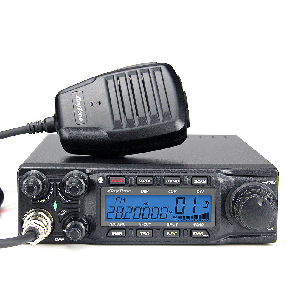 2026 AnyTone AT-6666PRO 10 Meter Radio AM FM SSB 40CH Anytone Cb 27mhz Ssb Radio Transceiver Ham