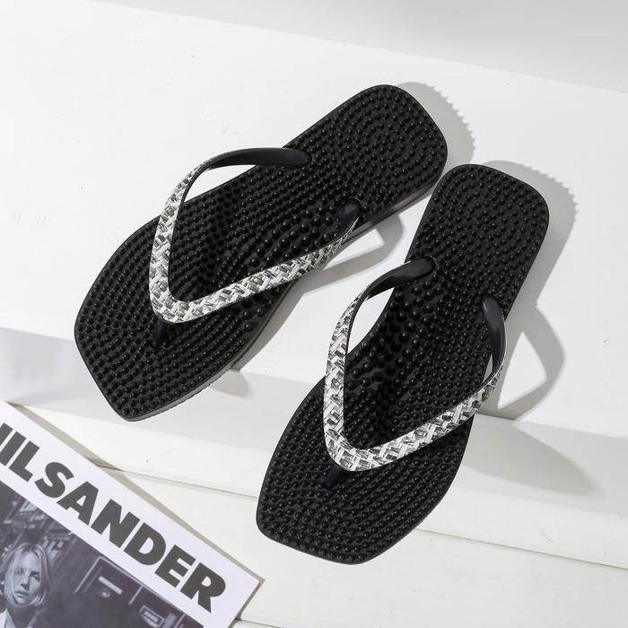 sandal refleksi kesehatan sandal trekkers rematik motif duri kecil