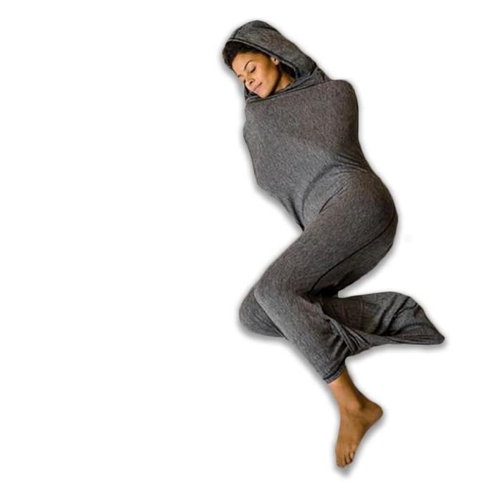 NEW Dunlopillo Hug Sleeping Hooded Blanket Pod / Sarung Tidur Dewasa Premium