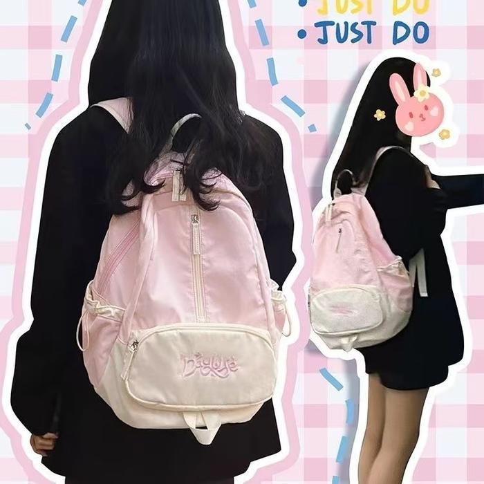 Eiger - Ready Backpack Tas Sekolah Y2K Aesthetic Tas Laptop 14 Inch Tas Ransel Wanita Cewek Tas
