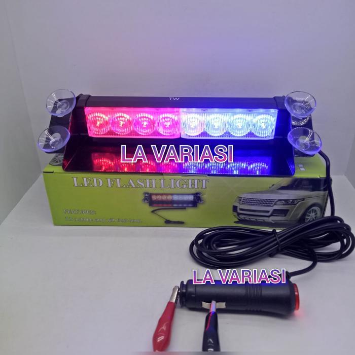 Lampu Led Strobo Dashboard Mobil - Strobo Led Dasboard Mobil 12v
