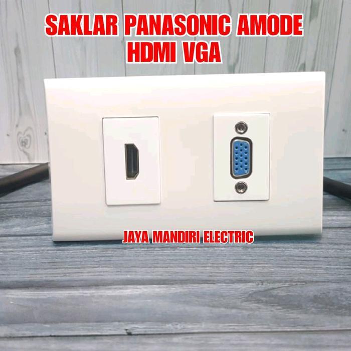 OUTLET HDMI VGA PANASONIC AMODE / PORT HDMI VGA PANASONIC A'MODE