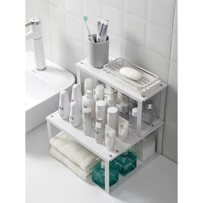 Meja Rak Dapur Besi / Meja Multi Fungsi Dapur IKEA / Multifunctional Storage Kitchen Rack Desk