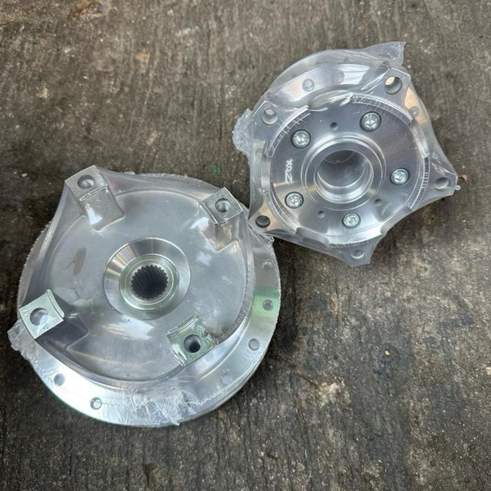 Tromol set pcx 160 & pcx 150 croom tromol depan belakang
