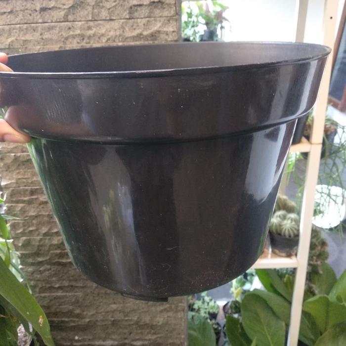 Pot Hitam 40 Cm / Pot Hitam Plastik / Pot Tanaman