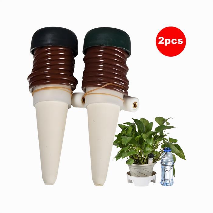 2Pcs Alat Penyiram Tanaman Pot Tetes Air Otomatis