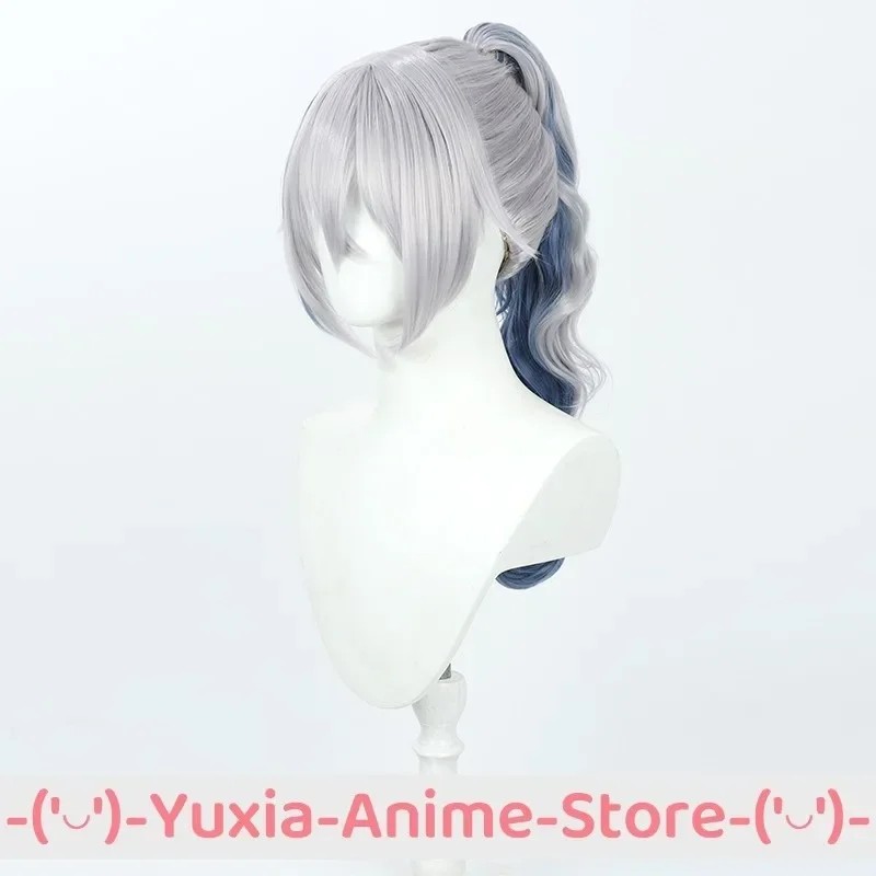 HONKAI: STAR RAIL SILVER WOLF COSPLAY WIG AND CAP GAME ROLEPLAY WIGS PARTY COSTUME PROP SYNTHETIC