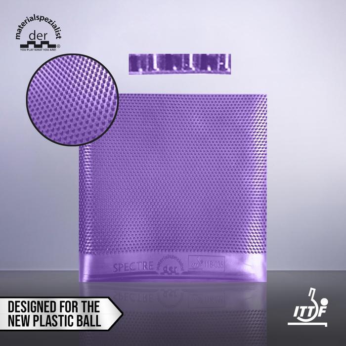Karet Bat Der Materialspezialist Spectre Purple Bintik Panjang Ox