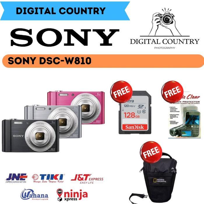 BEST SELLER SONY CYBERSHOT DSC-W810 - KAMERA DIGITAL SONY W810