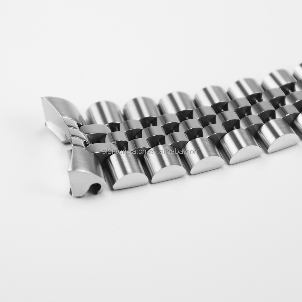 Custom High Quality Stainless Steel 316L Jubilee Bracelet 20mm 22mm