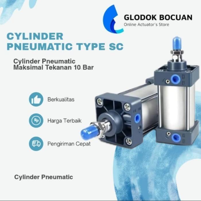 Sc 50X50 Pneumatic Standard Cylinder / Cylinder Pneumatic Sc 50 X 50